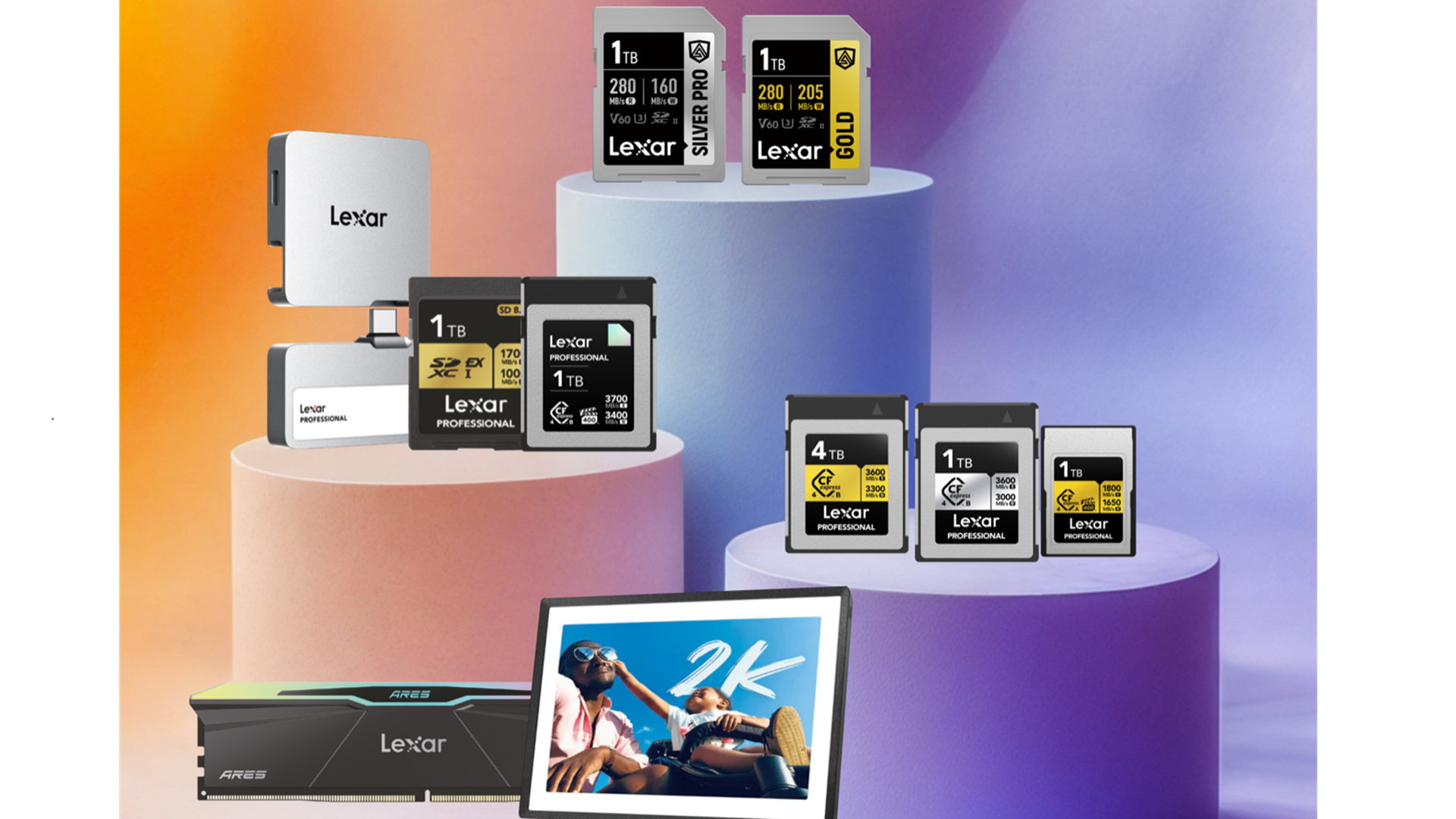 Lexar showcases world’s fastest, toughest and slimmest range of memory ...